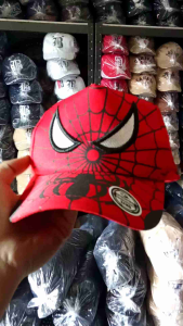 Topi anak Spiderman topi anak bordir Spiderman Sablon jaring