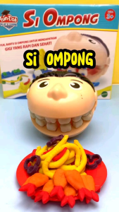 GOGO TOYS - FUNDOH SI OMPONG MAINAN PLATISIN MAINAN LILIN ANAK (28156)