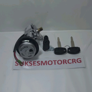 Kunci Kontak Set Plus Sadel Kunci Jok Belakang Motor Mio J & Mio GT 115