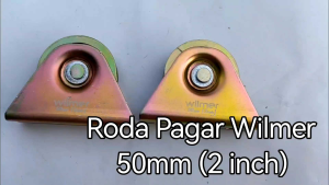 Roda Pagar Wilmer 50 mm 2 inch / Roda Pagar Type U 2" Harga 1 pc / Roda Besi 2 inch / Roda Pagar 2"
