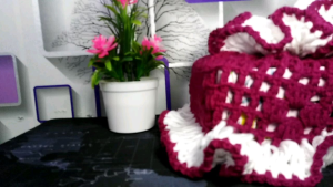 Crochet Handmade Tissue Box Cover 90s/100s Part 5 Sarung Kait Tissue