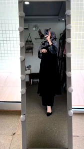 Alesha - NEW SET LONG TUNIK HIJAB AISYAH PREMIUM TERLARIS SETELAN TUNIK WANITA KEKINIAN ONESET OOTD