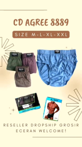 Celana Dalam AGREE 8889 MAXI: Pilihan Terbaik untuk Pakaian Dalam Pria