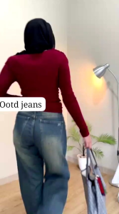 Celana Baggy Jeans Wanita Dewasa Terbaru 2025 // Celana Panjang // Jumbo