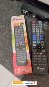 REMOT REMOTE TV SAMSUNG LCD LED NEWSAT LT-28S / REMOT TV SAMSUNG MULTI LT-28S TANPA SETTING