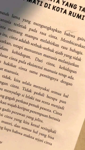 CINTA TAK PERNAH MATI DI KOTA RUMI: Perjalanan Menemukan Cinta Sejati dan Romansa Kisah Para Sufi - KH. Husein Muhammad