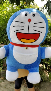 ♥️ตุ๊กตาโดเรม่อนตัวใหญ่ หนวดคละแบบ♥️ขนาด 1 เมตร🙂อ้วน นุ่ม ราคาถูกพร้อมส่ง!!🐻