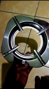 Tatakan Kompor Gas Rinnai Stainless Anti Slip Bahan Tebal