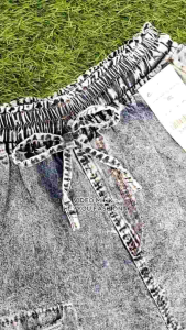 celana kulot 7/8 bahan premium jeans imp model sobek tidak tembus / kulot 7/8 ripped