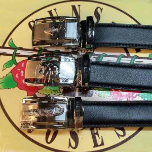 เข็มขัดหนัง40มมหัวออโต้ กระแบน ช้าง จระเข้ แบรนด์GUNS-N-ROSES