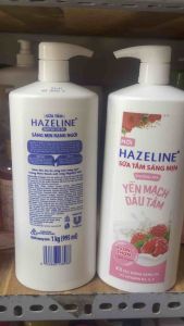 Sữa tắm dưỡng thể thiên nhiên trắng sáng da Hazeline 1kg