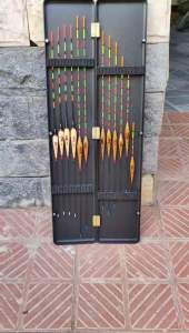 Combo Phao Cỏ Câu Đài Bát Tiên 8 quả phao ngày và 4 quả phao đêm tặng hộp abs Phụ kiện Câu Cá Phao câu Phao Câu Cá