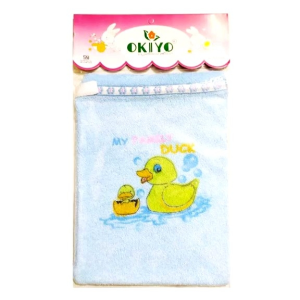 Washlap untuk bayi kotak okiyo murah SATUAN Warna RANDOM