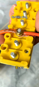 Cầu đấu điện 3-5-6 chân Cầu nối domino dây điện 3 5 6 dây xe điệndụng cho xe máy điện xe đạp điện chống cháy nổphụ tùng phụ kiện điện tử