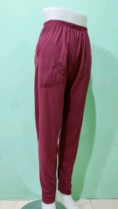 Celana Celamis Panjang Wanita Dewasa Muslimah Bawah Los Bahan Kaos Lembut Adem Nyaman Untuk Dalaman