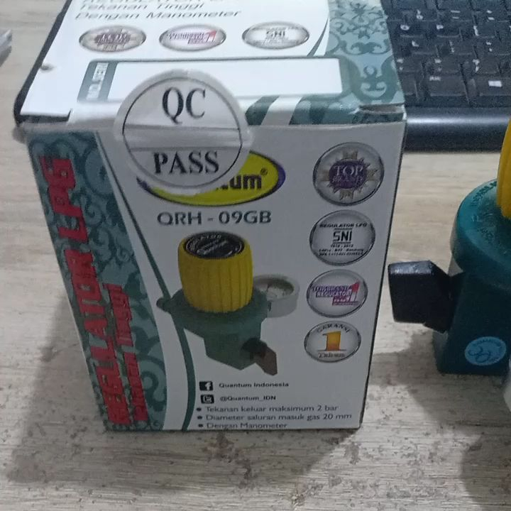 Qrh Panel Regulator Gas Tekanan Tinggi Quantum QRH-09 / Regulator Quantum High ...