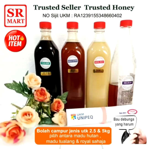 CERTIFICATE Madu Stick Asli Tualang/Madu Hutan/Royal jelly UKM Certificate - 7 gram x 5 sticks