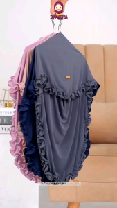 Jilbab Kriwil Anak Perempuan Usia 1-9 Tahun