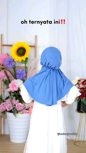 Azura Jilbab Instan Kerudung Anak Bergo Perempuan