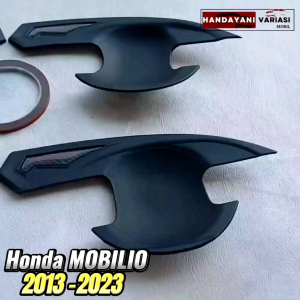 Cover Outer Mangkok Pintu Honda Mobilio 2013 2023 Hitam Doff