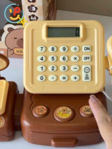 Đồ Chơi Siêu Thị Máy Tính Hình Capybara Có Âm Thanh 1111-170 Peekapaw Toys