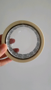 Solasi Kertas Masking Tape Warna Krem PWI