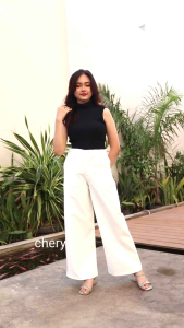 Celana kulot panjang wanita kode 9024 bahan paragon real pic