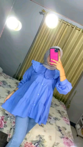 BLOUSE KOREA LAMIA BLOUSE RUFFLE