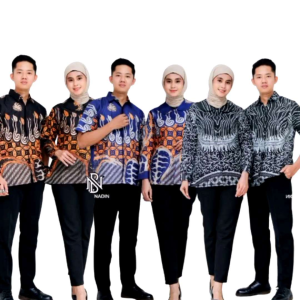 SERBA SERBI BAJU COUPLE MOTIF BATIK BIG SIZE
