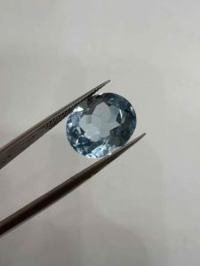 7025-ĐÁ TOPAZ XANH DƯƠNG ( THIÊN NHIÊN ) KHÔNG PHÁT QUANG ĐỎ DƯỚI TIA CỰC TÍM