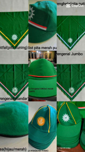 Topi Athfal (bordir) melati