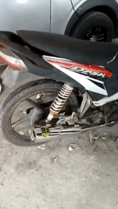 HONDA DASH 110 H2 POWER PIPE WITH SILENCER