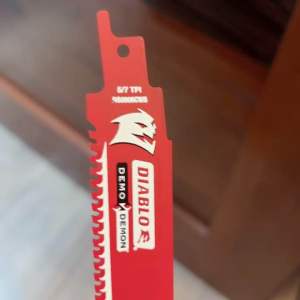 Diablo 9 in. 5/7 TPI Demo Demon Carbide Reciprocating Saw Blades for Nail-Embedded Wood Cutting