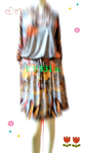 ชุดเดรส WCR ผ้ายืดเกาหลี Free size WP 931