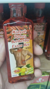 Minyak Panas Berherba Extra Hot - Herbal Hot Oil - Fitness Use - Gym Scene