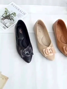 NF HANA Sepatu Flat Anti Slip Terbaru