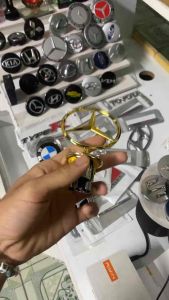 Biểu Tượng Logo nắp capo phía trước đầu xe Mercedes - Chất liệu: Hợp kim mạ crom
