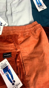 Celana Pendek Pria Corduroy Celana Broadshot Corduroy Premium