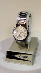 CASIO LADIES SILVER LTP V300D 7A
