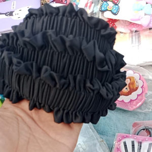 bando scranchie rufle aksesories rambut anti patah(1pcs)