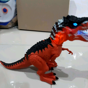 mainan dinosaurus tyrex ber telur mainan dino tyrex bisa jalan dan suara