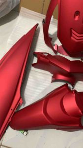 Cover Body Halus Honda Beat Karbu Tahun 2008-2012 Merah Doff