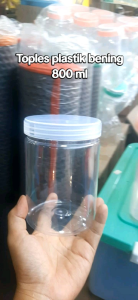 Toples Plastik Tabung 800 ml: Penyimpanan yang Praktis dan Efisien