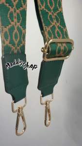 สายกระเป๋า 128cm กว้าง1.5 อะไหล่ทอง ปรับสายได้