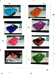 Termurah 1set Taplak Meja Rumbai bulu rasfur +tisu ukuran 100x50cm/TaplakBulu/TaplakMeja/TaplakRumbai