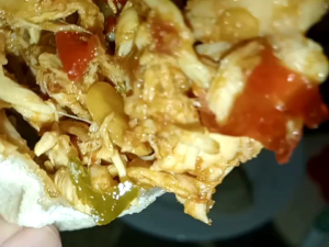 CIRENG ISI AYAM SUWIR PEDAS