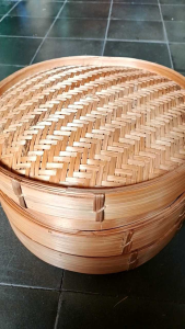 Klakat Bambu Bulat: Alat Kukus Dimsum Tradisional