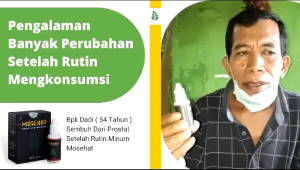 Obat Prostat MOSEHAT TETES HERBAL Hernia Kelingsir Kondor Turun berok - 1 Pcs