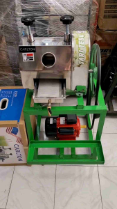 Mesin Usaha Air Tebu Peras Tebu CARLTON +Mesin Elektromotor Siap Pakai