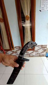 golok maung full tanduk galonggong tasikmalaya